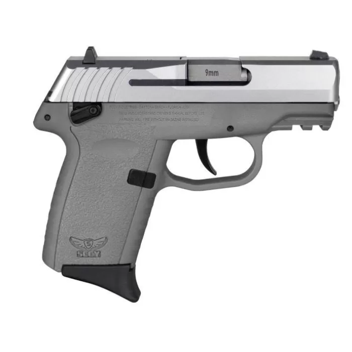 SCCY CPX-1 Gen 3, 9mm, 3.1" Barrel, Stainless Slide, Gray Ambidextrous Safety, 3 Dot Sights, 10rd SCCY CPX-1 Gen 3, 9mm, 3.1" Barrel, Stainless Slide, Gray Ambidextrous Safety, 3 Dot Sights, 10rd
