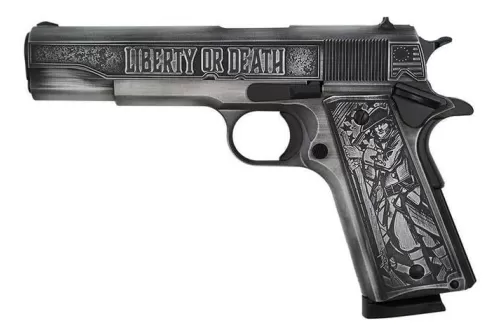 Sds Imports Tisas "Liberty OR Death" 1911 A1 Service 45 Handgun .45 Acp 8Rd Magazine 5" Barrel 1911A1S45LD