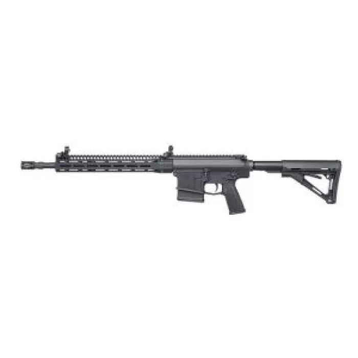 Troy-Rifle M4a4 308 16" Socc 13" HP Rail W/Sights- Blk SRIF-SC3-16BT-00 Troy-Rifle M4a4 308 16" Socc 13" HP Rail W/Sights- Blk SRIF-SC3-16BT-00