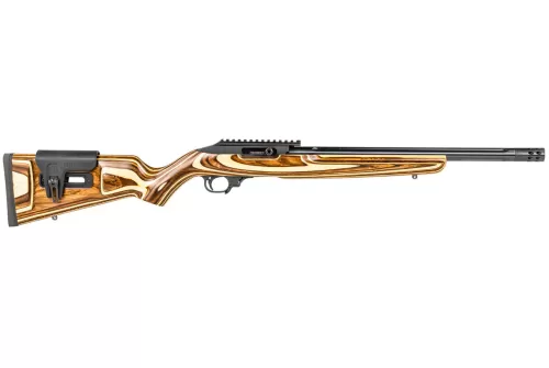 Ruger 10/22 Carbine 22 LR, 16.12" Barrel, Adjustable Comb Stock, Brown