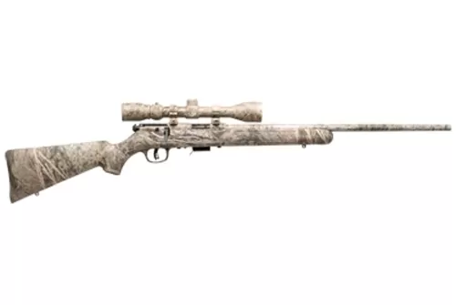 Savage 93r17 Xp Camo 17hmr 21" W/3 9x40 Coyote/evo Brush