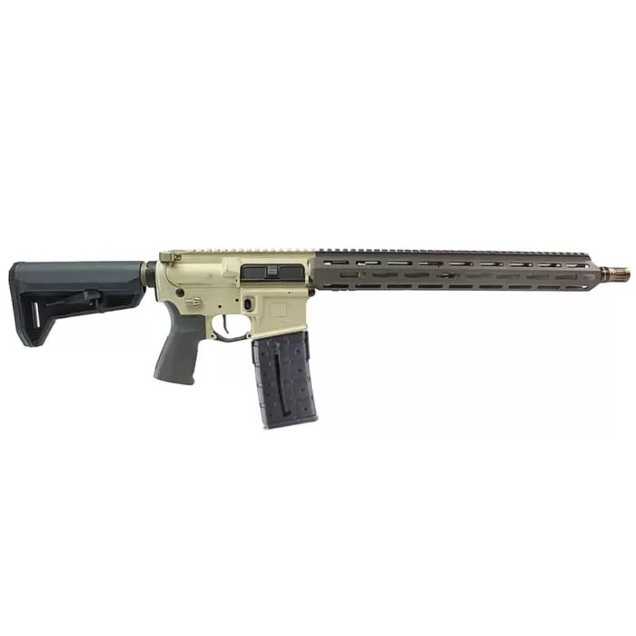 Q LLC  Sugar Weasel *CA Compliant 300 Blackout 10+1 16" Clear Anodized Cerakote Aluminum Receiver w/Picatinny Rail, M-LOK Handguard, CMOE SL-K Black Polymer Stock, Black Polymer Grip