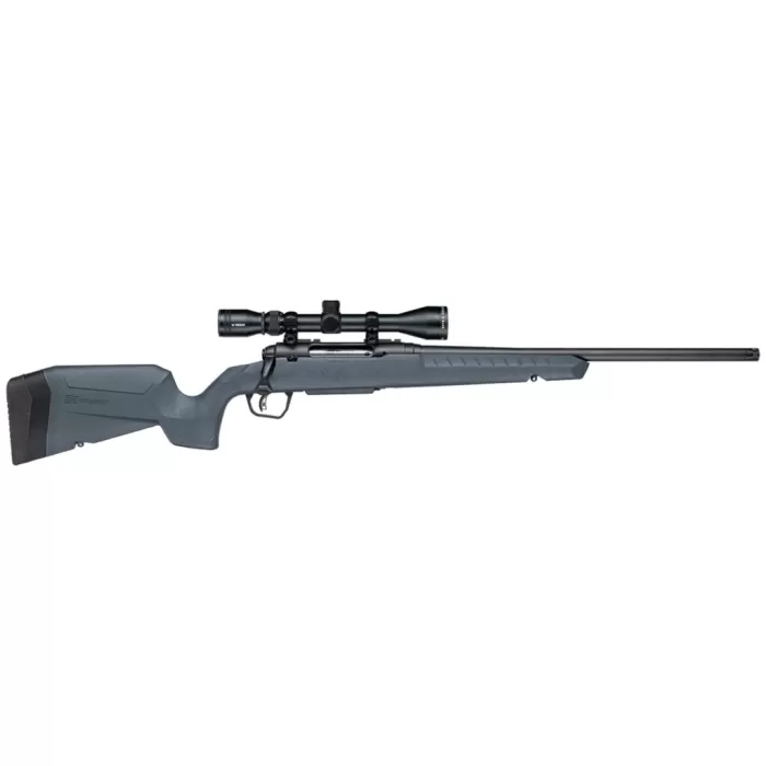 Savage Arms 33177 Axis 2 XP 308 Win 4+1 20" Matte Black Carbon Steel Threaded Barrel & Drilled & Tapped Receiver, Gray Synthetic Fixed w/Pistol Grip Stock, 3-9x40mm Duplex Scope, Right Hand Savage Arms 33177 Axis 2 XP 308 Win 4+1 20" Matte Black Carbon Steel Threaded Barrel & Drilled & Tapped Receiver, Gray Synthetic Fixed w/Pistol Grip Stock, 3-9x40mm Duplex Scope, Right Hand