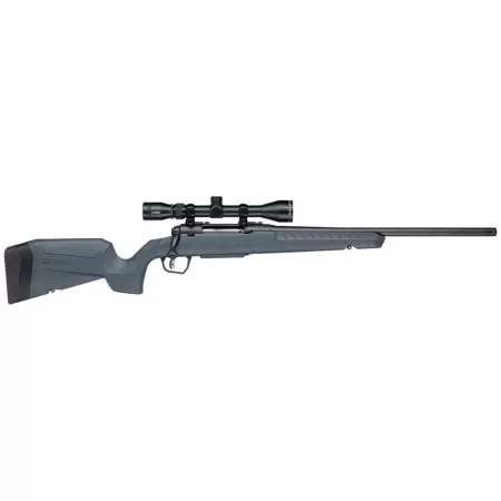 Savage Arms 33175 Axis 2 XP 6.5 Creedmoor 4+1 20" Matte Black Carbon Steel Threaded Barrel. Drilled & Tapped Receiver, Gray Synthetic Fixed w/Pistol Grip Stock, 3-9x40mm Duplex Scope, Right Hand