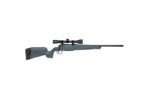 Savage Arms 33178 Axis 2 XP 350 Legend 4+1 18" Matte Black Carbon Steel Threaded Barrel & Drilled & Tapped Receiver, Gray Synthetic Fixed w/Pistol Grip Stock, 3-9x40mm Duplex Scope, Right Hand