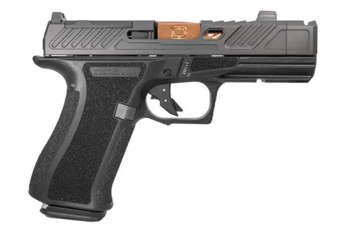 Shadow Systems SS-5211 CR920XP, 9mm, Black Frame, ELITE Slide Optic Cut, Compensated Bronze Barrel, Tritium Front Sight