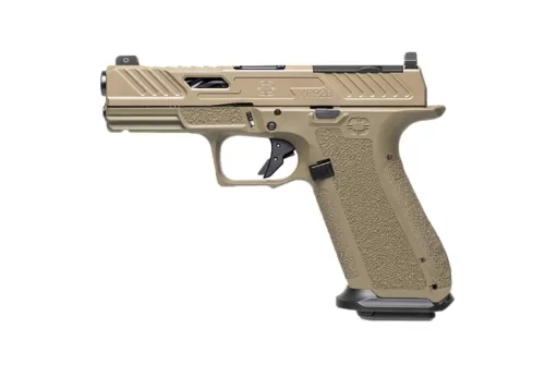 SHADOW SYSTEMS XR920 Elite CA Compliant 9mm 4.5in Spiral 2x 10rd Mags FDE/Black Pistol (SS-3052-CA)