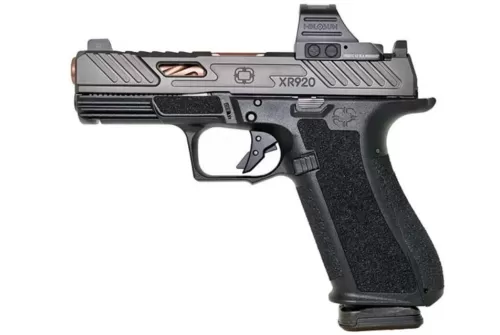 SHADOW SYSTEMS XR920 9MM 4" 15+1 BLACK ELITE OPTIC SLIDE W/HOLO