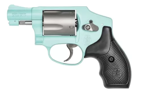Smith & Wesson 642 Robins Egg Blue .38 Special 1.875" Barrel 5-Rounds