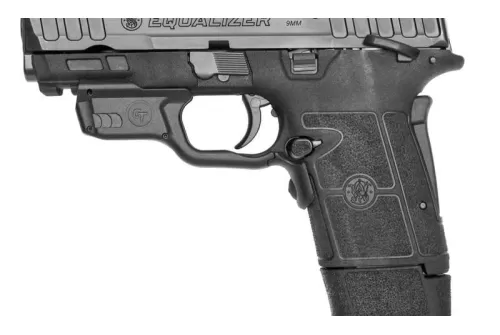 S&w Equalizer Ts 3.675" 9mm Oc - Crimson Trace Laserguard Blk