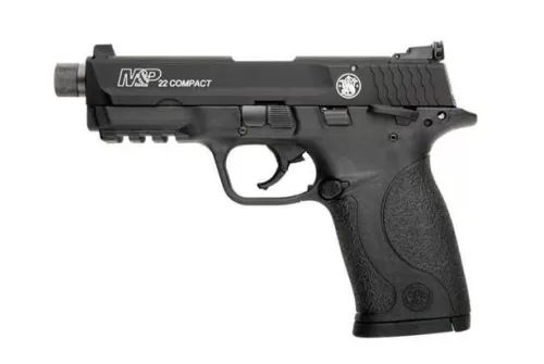 Smith and Wesson M&P 22 Threaded .22LR 3.6-inch 10rd Thumb Safety