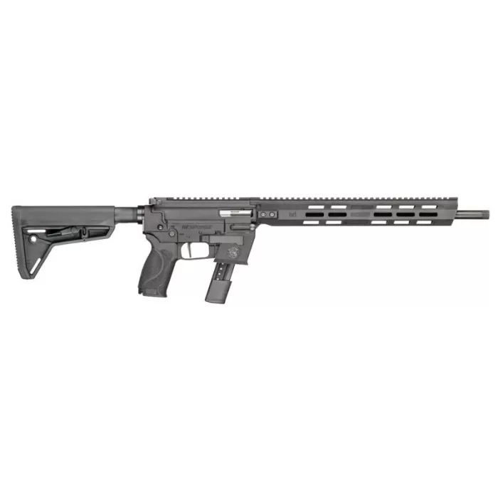 SMITH & WESSON Response 9mm 16.5in 23rd FLEXMAG Kits Black Rifle w/ Hard Rifle Case (14399)