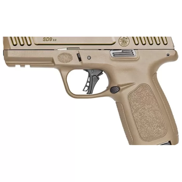 S&w Sd9 2.0 9mm 4" Fs 16 shot W/ Ep3 Plugs Fde Bundle