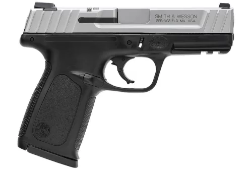 Smith and Wesson SD9 VE 9mm 4" Barrel 10-Rounds Stainless Steel Slide