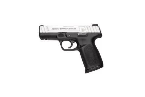 Smith and Wesson SD9VE 9mm 10 1 SS/Black MA COMP
