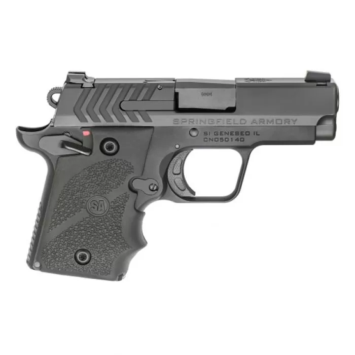 Springfield 911 9mm 3" Pistol with Hogue Grips, Black - PG9119H Springfield 911 9mm 3" Pistol with Hogue Grips, Black - PG9119H