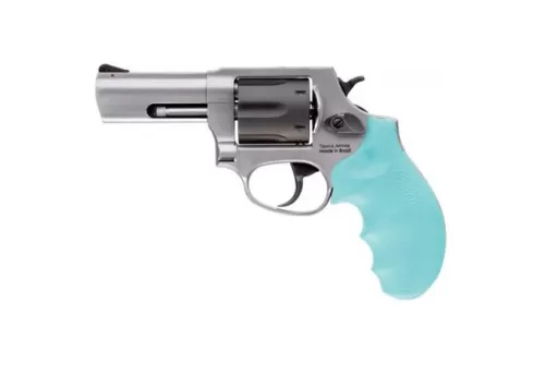 TAU 856 38SPL 3 SS BLK CYL CYAN HOGUE GRIP 6RD