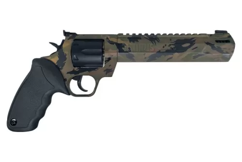 Taurus Raging Hunter TALO Exclusive 44 Magnum, 8.375" Barrel, Camo Cerakote, Black Rubber Grip, 6rd