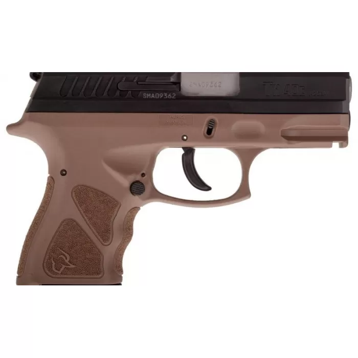 Taurus Th40 Compact 40Sw Brn/Blk 3.5" 1-TH40C031B