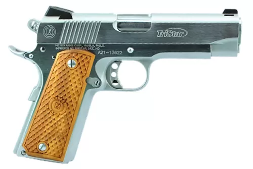 AMERICAN CLASSIC COMMANDER 1911 HGA 45 AUTO 4.25 IN BBL ADJ RS CHROME 1/8RD MAG