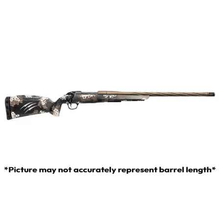 Fierce Firearms  Twisted Rage LR Full Size 300 PRC 3+1 22" Smoked Bronze Cerakote Match Grade/Spiral Threaded Stainless Steel Barrel, Drilled & Tapped Receiver, Desert Shadow Camo Push Button Adj Comb