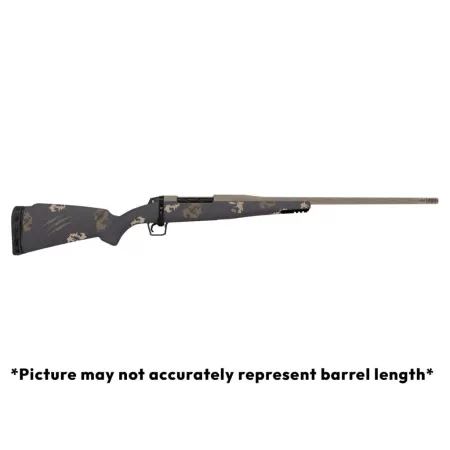 Fierce Firearms ROGSSX25CM20BRS Twisted Rogue XP 25 Creedmoor 3+1 20" Smoked Bronze Cerakote Spiral Fluted Threaded Barrel, Stainless Steel Drilled & Tapped Receiver, Picatinny Rail Forend, Sonora Amb