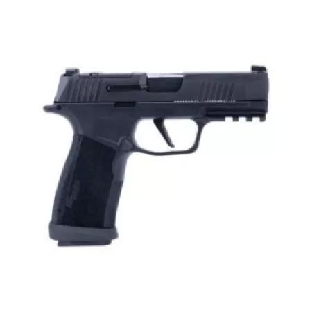 SIG SAUER P365 X-Series 9mm 3.7in 3x17rd Black Striker Pistol with Optic Plate Cover (W365XCA-9-BXR3P-RX)