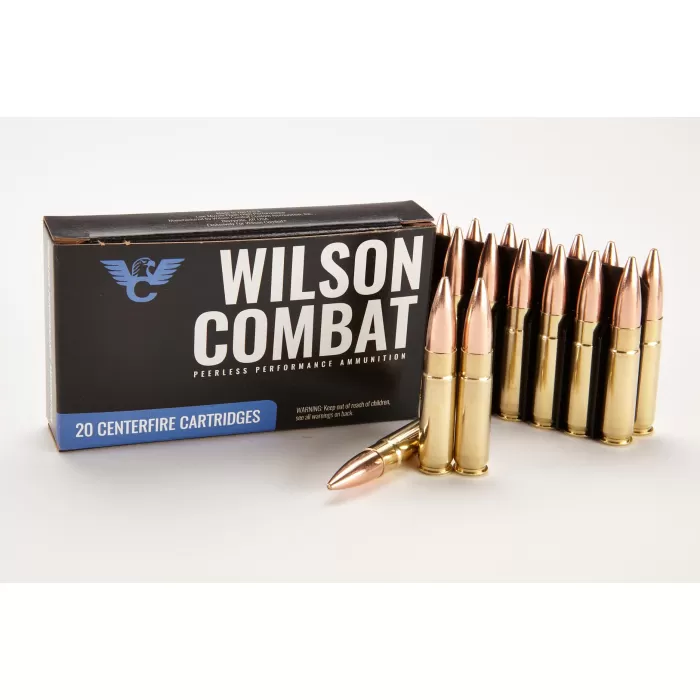 Wilson Combat Sierra .300 AAC Blackout 220 Grain Hollow Point Boat Tail Brass Cased Pistol Ammunition, 20 Round, A300BLK-220-HPBT-20RD Wilson Combat Sierra .300 AAC Blackout 220 Grain Hollow Point Boat Tail Brass Cased Pistol Ammunition, 20 Round, A300BLK-220-HPBT-20RD