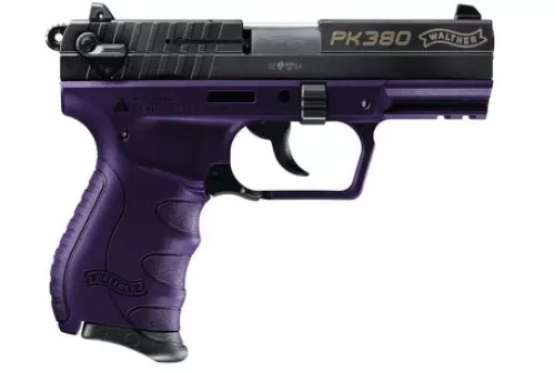 Wal Pk380 380Acp 3.6" Bl/Purple 8Rd 5050321 723364209888