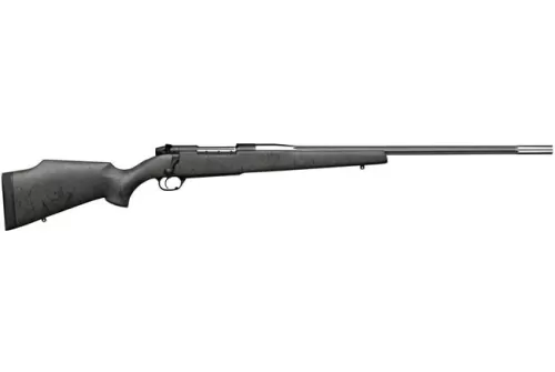 Weatherby Accumark 338Lap 28 RC Gry Blk Web Brk MARM338LR8B 747115427840