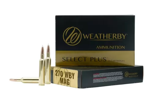 Weatherby Select Plus .270 WBY 134 Grain 20-Rounds Hammer Custom