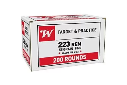Winchester USA Bulk .223 Rem 55 Grain 200-Rounds FMJ