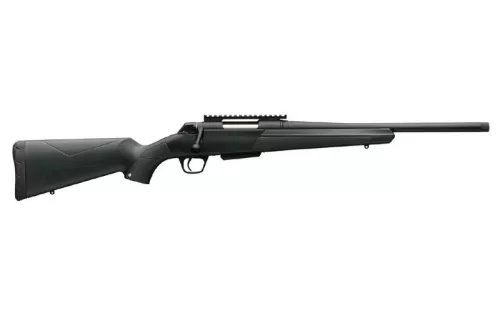 Win Xpr Stealth Sr 7mm-08 - 16.5" Green/matte Black Comp