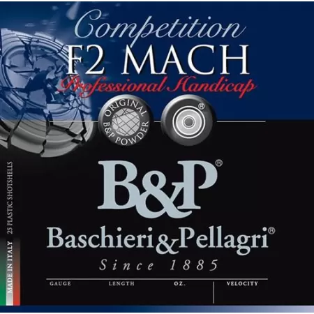 Baschieri & Pellagri Professional Handicap Shotshells- 12 ga 2-3/4 In 1-1/8 oz Size 7.5 1300 fps 25/ct, 12B18FH7