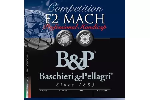 Baschieri & Pellagri Professional Handicap Shotshells- 12 ga 2-3/4 In 1-1/8 oz Size 8 1300 fps 25/ct, 12B18FH8