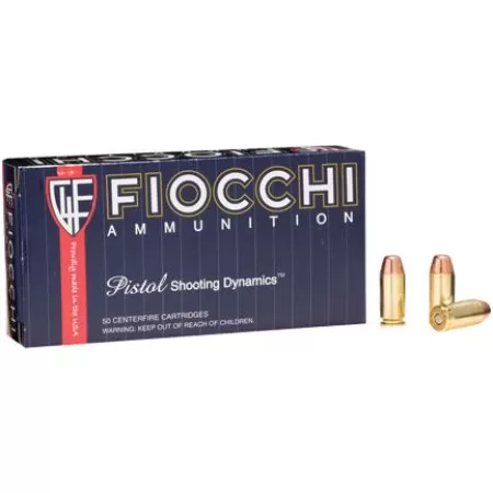 Fiocchi Pistol Shooting Dynamics Handgun Ammunitions .40 S&W 170 gr FMJ-TC 50/Box, 40SWA USA