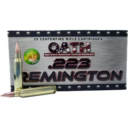 Oath Max Cavitator .223 Remington, 62 Grain, 20rds/box - Brass Casing