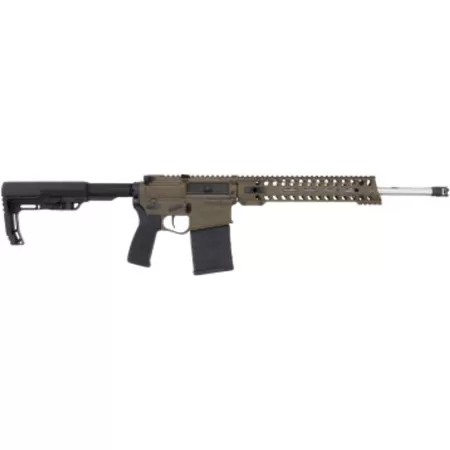 Patriot Ordnance Rogue 308 Win/7.62 NATO, 16.5" 1:8 Stainless Match-Grade Barrel, Micro-B Brake, Patriot Brown Rec, MFT Grip-Stock, 11" M-Lok Renegade Rail, Mil-Spec Trig, 20rd