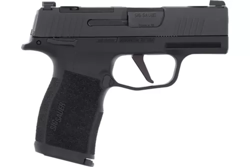 Sig P365X, 9mm, 3.1" Barrel, Night Sights, Optic Ready, Manual Safety, Black, 10rd