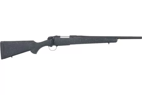 Bergara B-14 Ridge Special Purpose Short Barrel 6.5 Creedmoor, 18" Barrel - Threaded 5/8-24, Cerakote Finish, Black, Black/Gray Stock, Hinged Floorplate, Fits Rem 700 Scope Base, 4rd