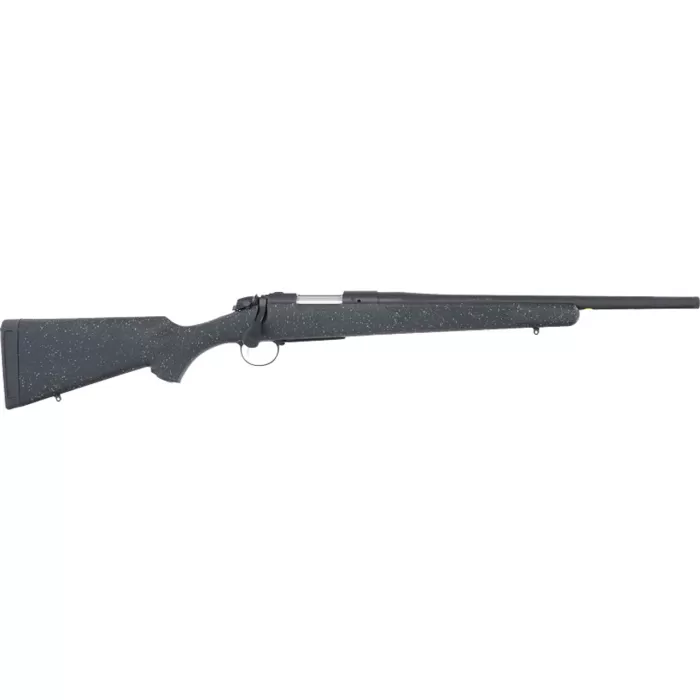 Bergara B-14 Ridge Special Purpose Short Barrel 6.5 Creedmoor, 18" Barrel - Threaded 5/8-24, Cerakote Finish, Black, Black/Gray Stock, Hinged Floorplate, Fits Rem 700 Scope Base, 4rd