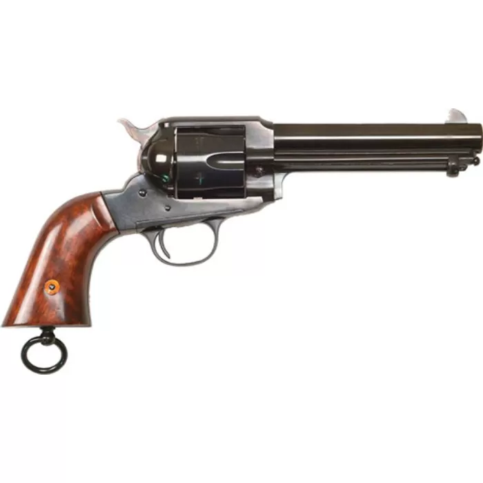 Cimarron 1890 Remington Police .357 Mag, 5.5" Barrel, Lanyard Loop, Walnut Grips, 6rd Cimarron 1890 Remington Police .357 Mag, 5.5" Barrel, Lanyard Loop, Walnut Grips, 6rd
