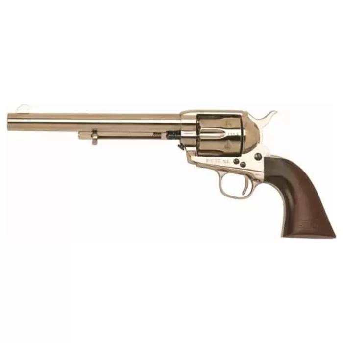 Cimarron Cavalry Scout .45 Long Colt 7.5" 6rd Polished Nickel/walnut Cimarron Cavalry Scout .45 Long Colt 7.5" 6rd Polished Nickel/walnut