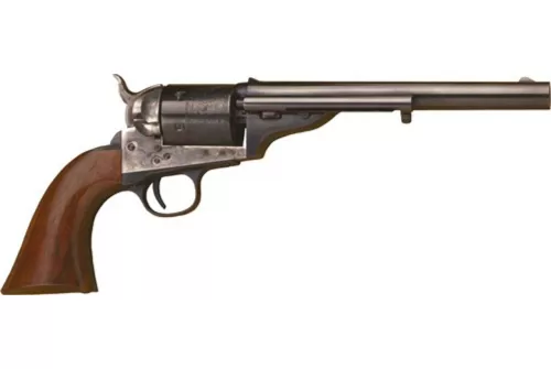 Cimarron 1872 Open TOP Army 44 Spl 7 1/2", Blued Walnut, 6rd