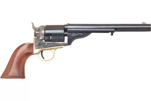 Cimarron 1872 Open Top Navy 44 Special, 7" Barrel, Walnut Grips, Blued, 6rd