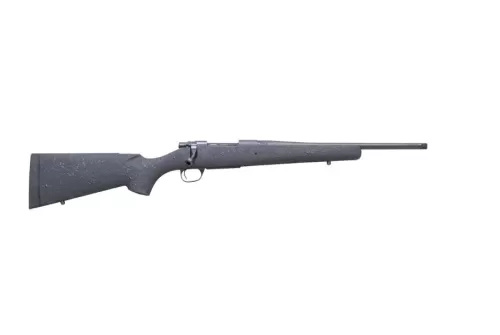 Howa HHSSL308BLK16 1500 Superlite Gen2 Full Size 308 Win 3+1 16.25" Black Threaded Barrel, Matte Blue Steel Drilled & Tapped Receiver, Black w/Black Webbing HS Precision Synthetic Stock, Right Hand