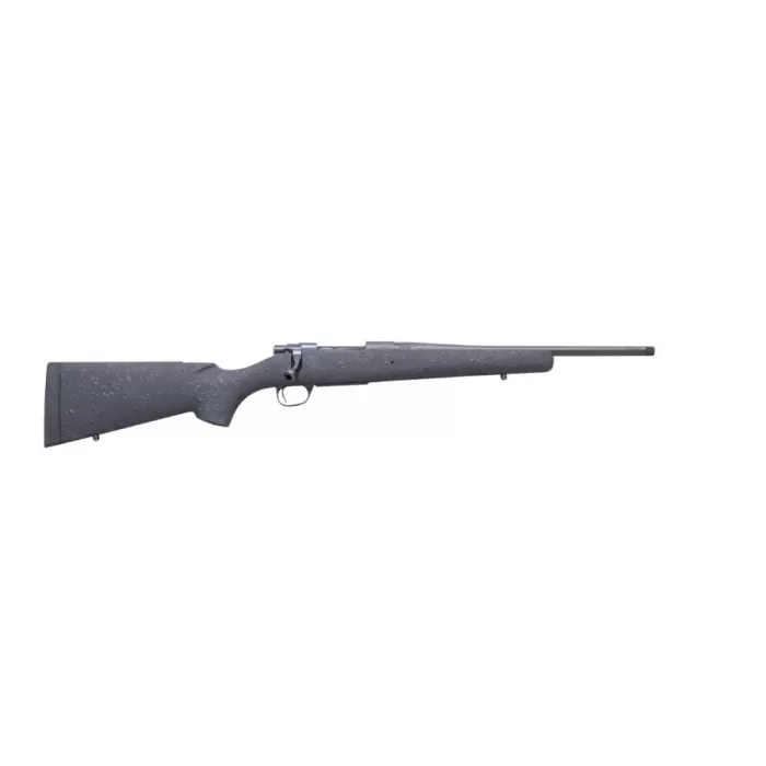 Howa HHSSL308BLK16 1500 Superlite Gen2 Full Size 308 Win 3+1 16.25" Black Threaded Barrel, Matte Blue Steel Drilled & Tapped Receiver, Black w/Black Webbing HS Precision Synthetic Stock, Right Hand