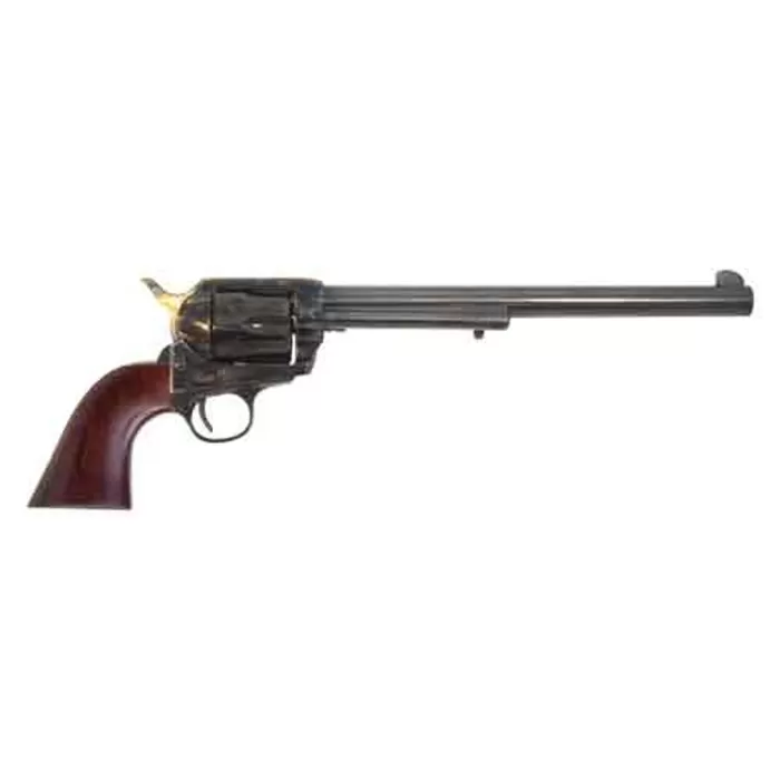 Cimarron Wyatt Earp 45 Colt, 10" Barrel, Color Casehardened, Blued, Walnut, No Badge, 6rd Cimarron Wyatt Earp 45 Colt, 10" Barrel, Color Casehardened, Blued, Walnut, No Badge, 6rd