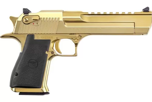 Magnum Research Desert Eagle Mark XIX .44 Mag, 6" Barrel, 8 rnd - Nitride Gold [MPN:DE44ZNG]