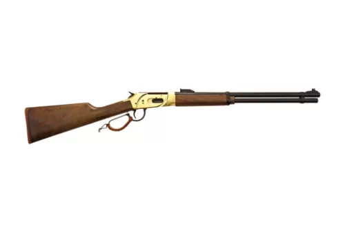 Silver Eagle Arms LEVER410 Lever 410 Gauge Lever 2.50" 5+1 20" Black Steel Barrel, Brass Receiver, Fixed Walnut Stock